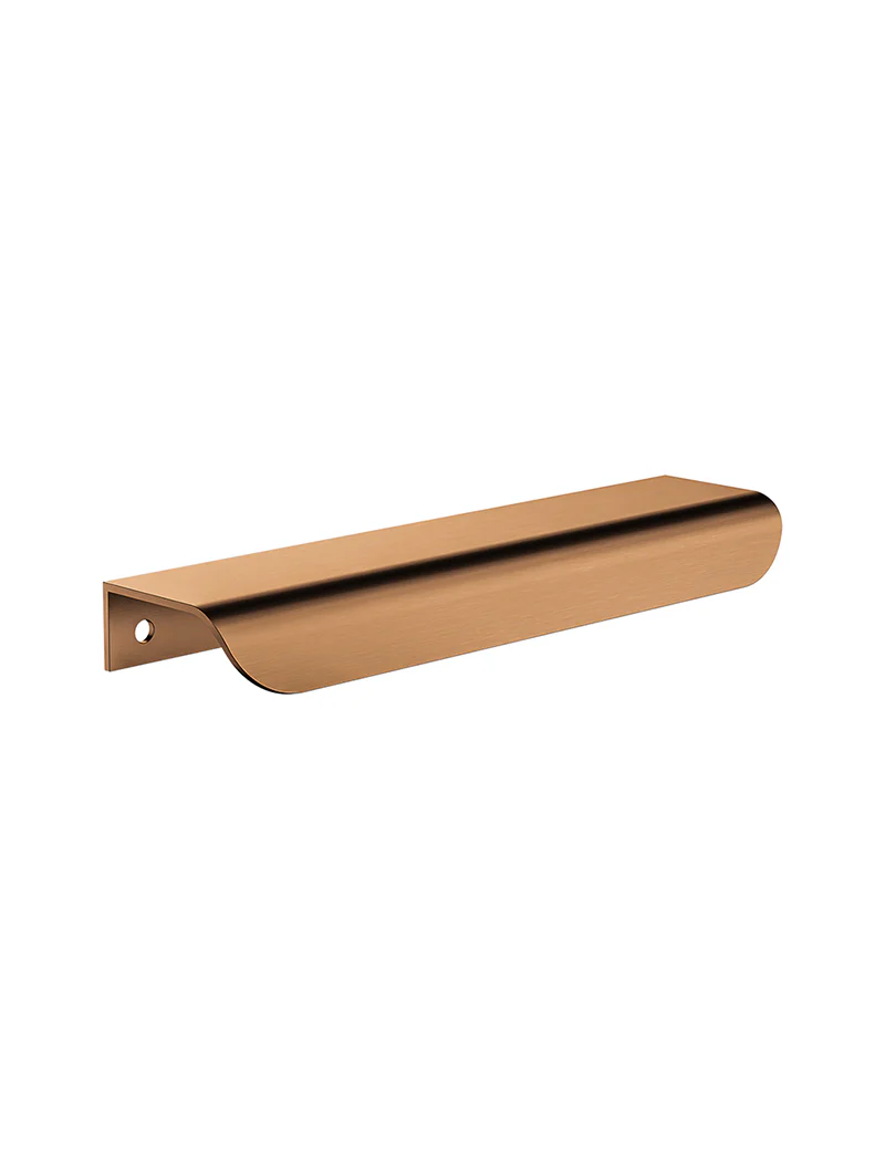Öppen Edge-Pull 150mm Cabinet Handle (Brushed) - Lustre Bronze - Image 5