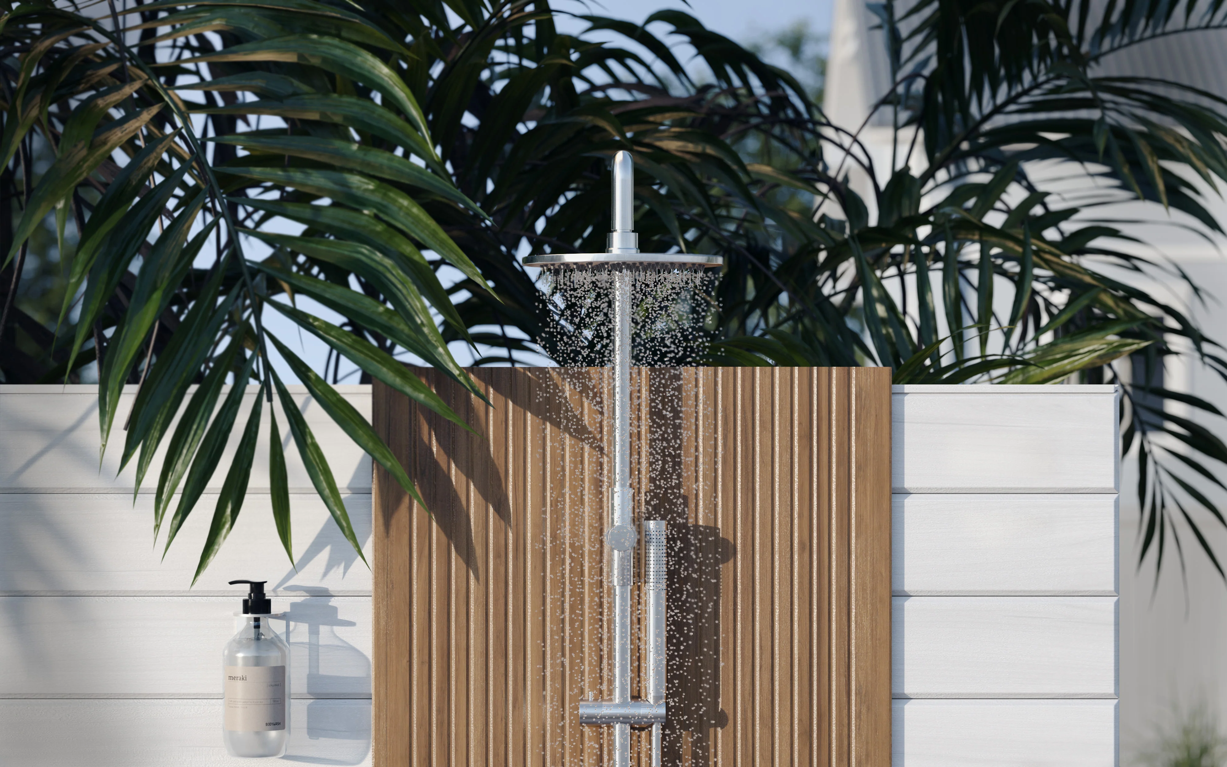 Outdoor Combination Shower Rail - SS316 - Image 7