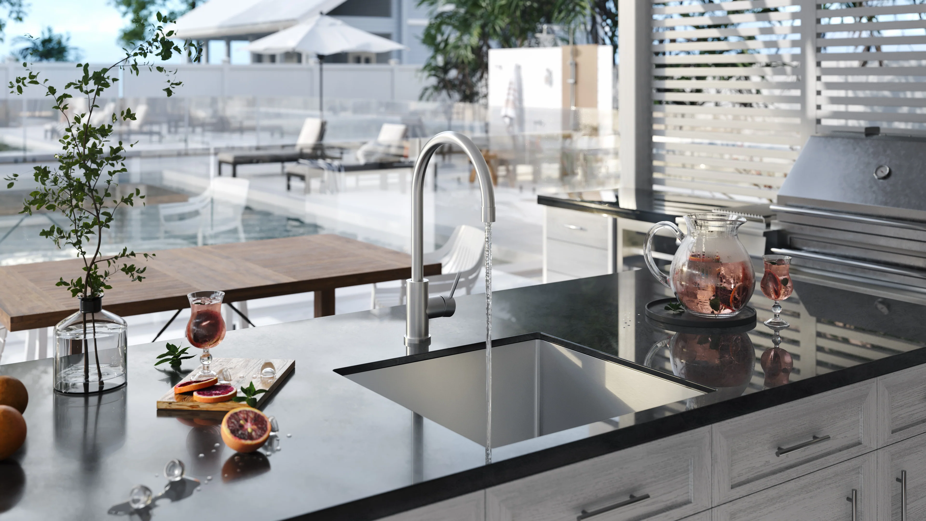 Outdoor Kitchen Mixer - SS316 - Image 4