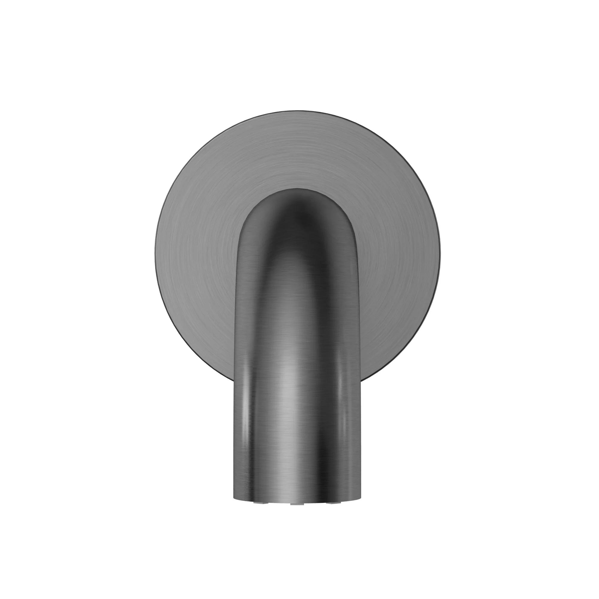Round Curved Spout 130mm - Shadow Gunmetal - Image 3