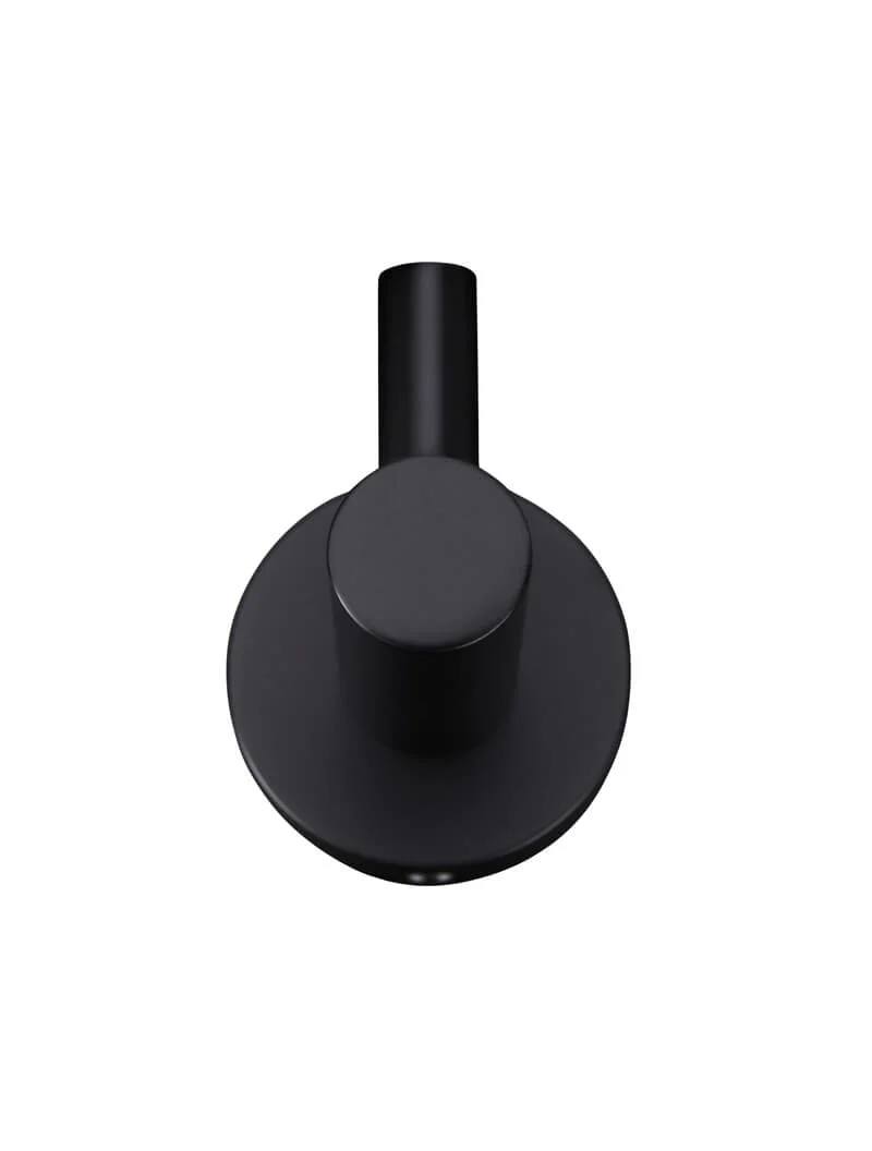 Round Robe Hook - Matte Black - Image 3