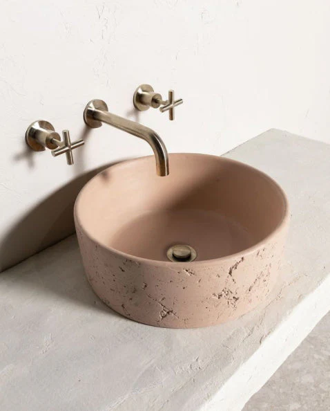 Round Shower on Swivel Bracket - PVD Brushed Nickel - Image 5