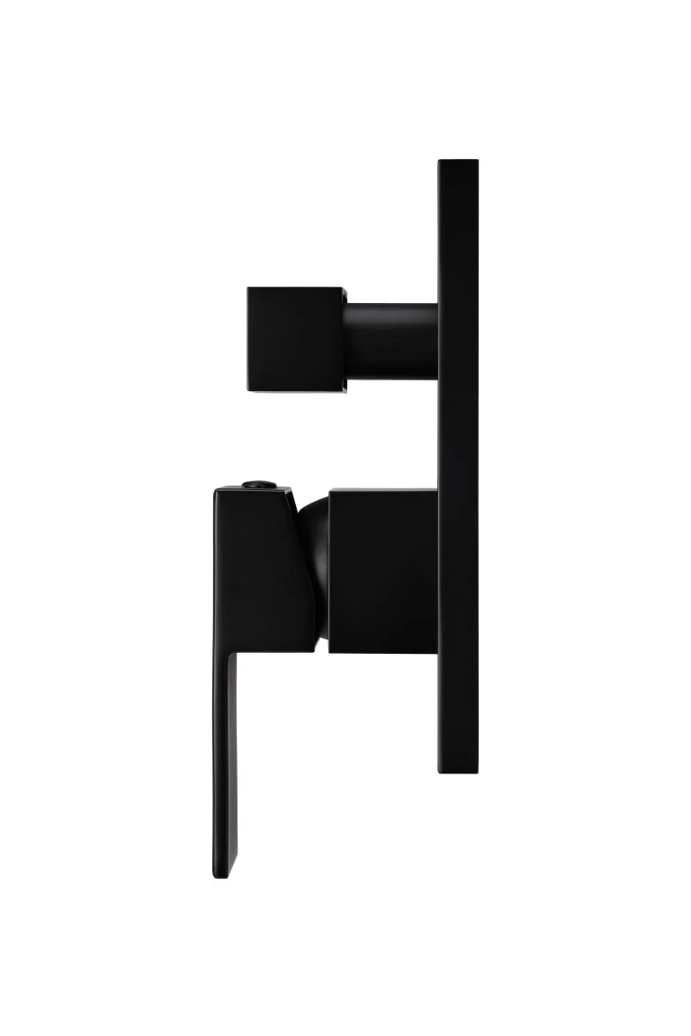 Square Diverter Mixer - Matte Black - Image 3
