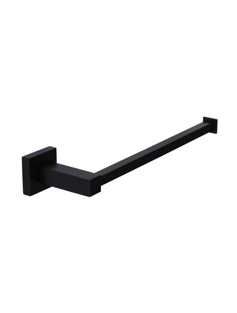 Square Guest Towel Rail - Matte Black - Image 3