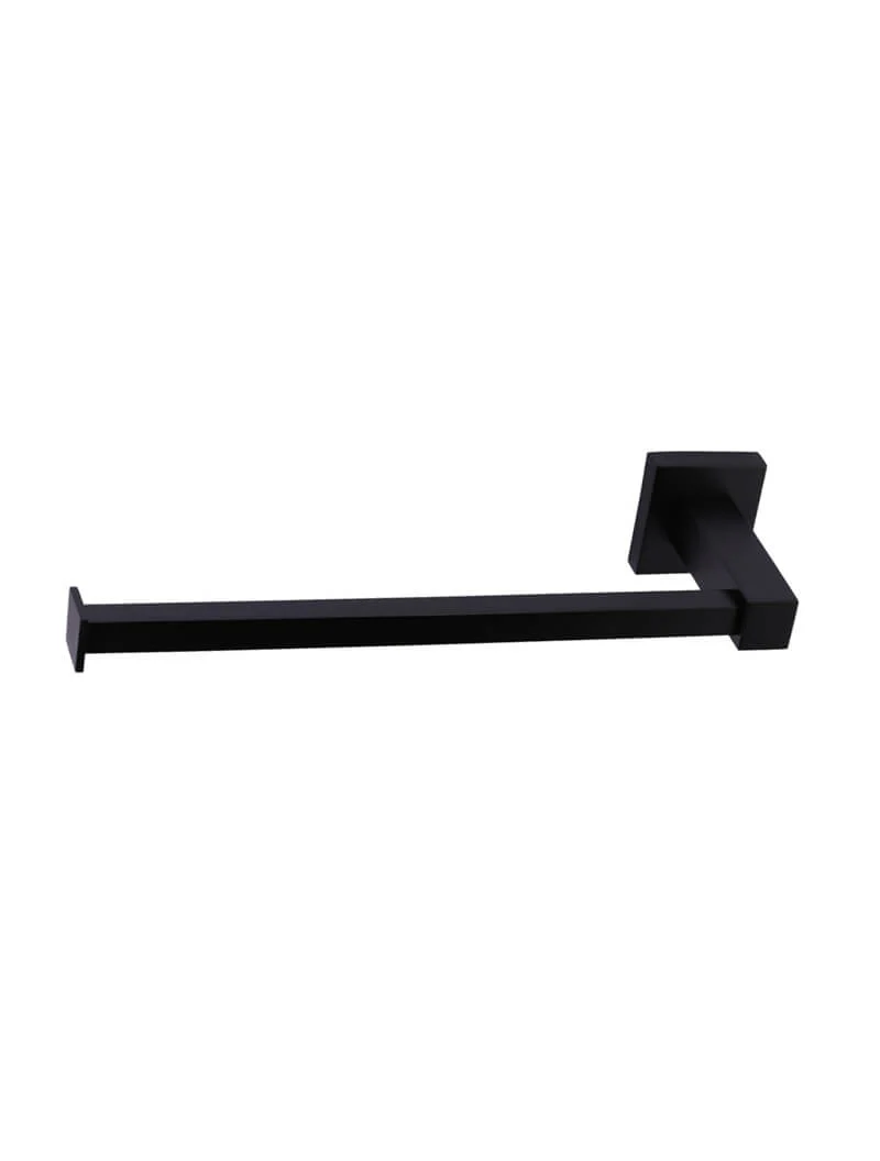 Square Guest Towel Rail - Matte Black - Image 4