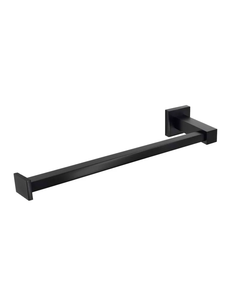 Square Guest Towel Rail - Matte Black - Image 5