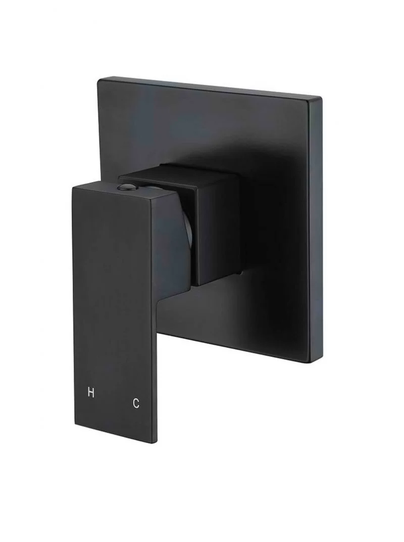 Square Wall Mixer - Matte Black - Image 3