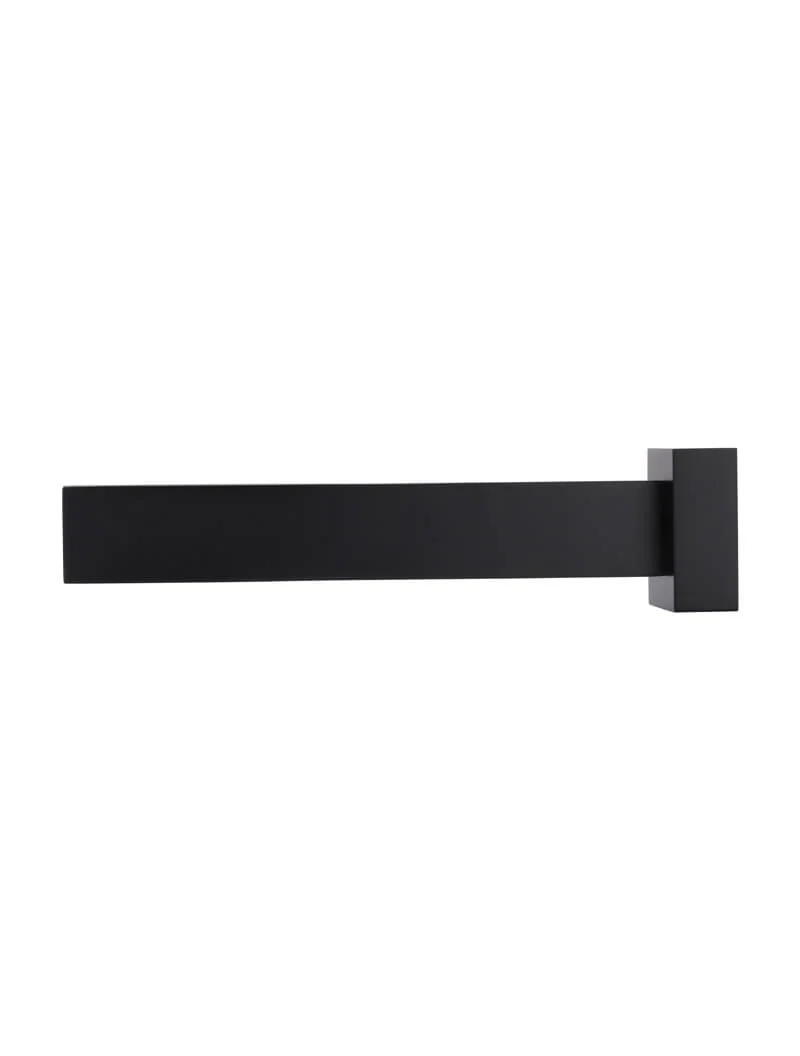 Square Wall Spout - Matte Black - Image 4