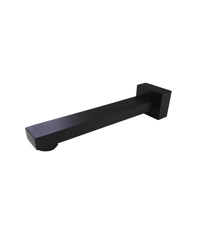 Square Wall Spout - Matte Black - Image 5